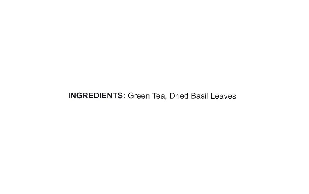 Wingreens Farms Basil Leaves With Green Tea    Plastic Jar  60 grams